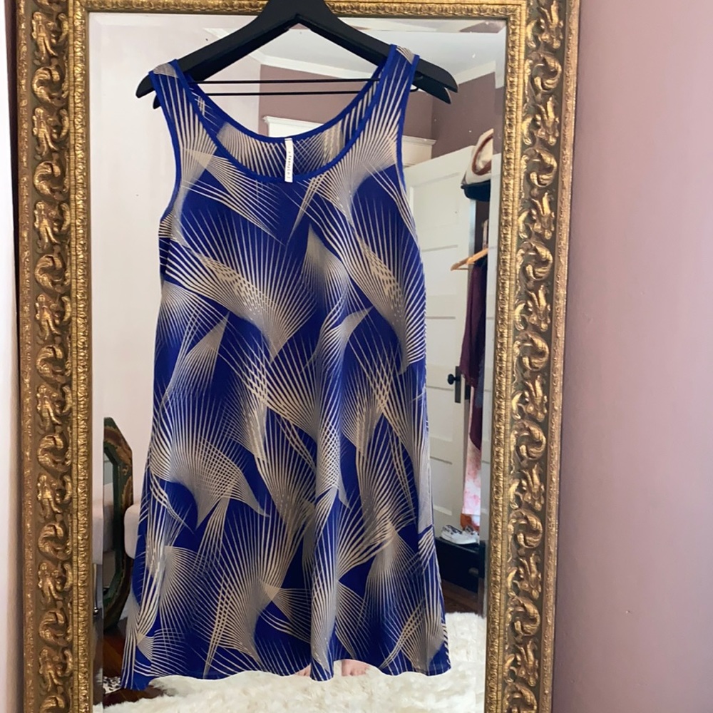Women’s blue summer dress